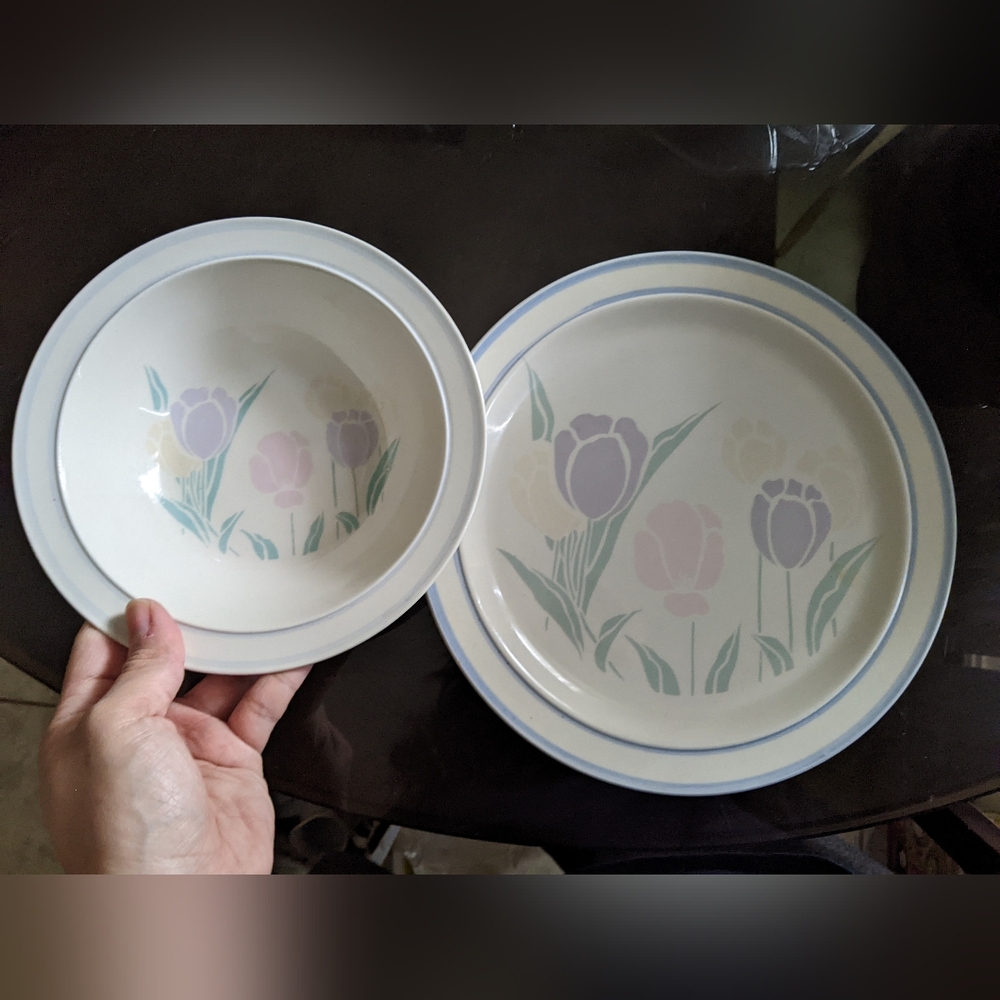 5/$35 One bowl and one plate